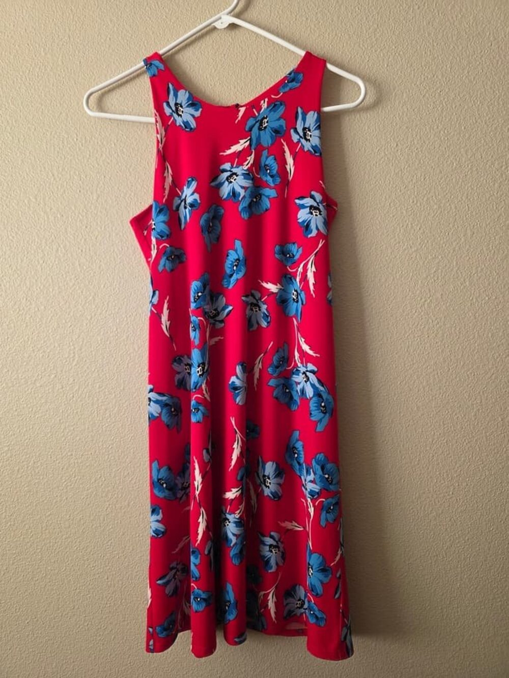 Dress with Blue